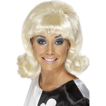 60s Flick-Up Wig - Blonde